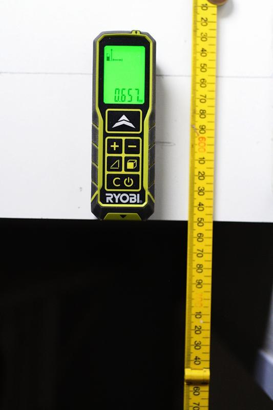 Ryobi laser deals tape measure