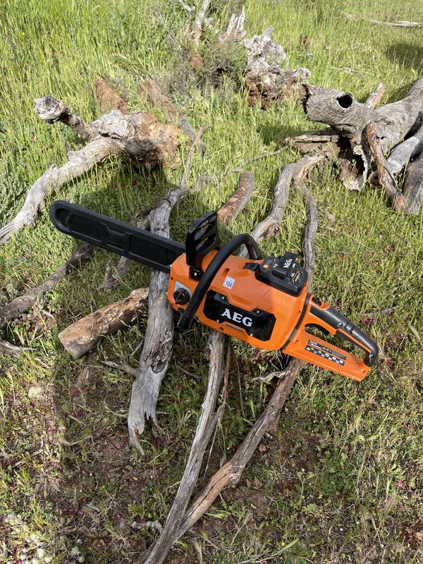 Aeg on sale battery chainsaw