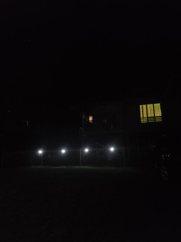 Arlec LED Solar Fence Light 4 Pack Bunnings Australia