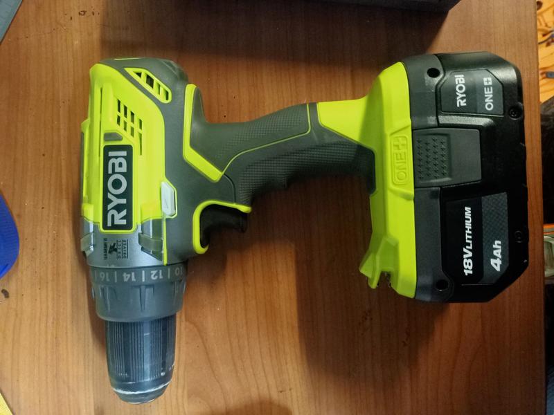 Bunnings ryobi hammer store drill kit