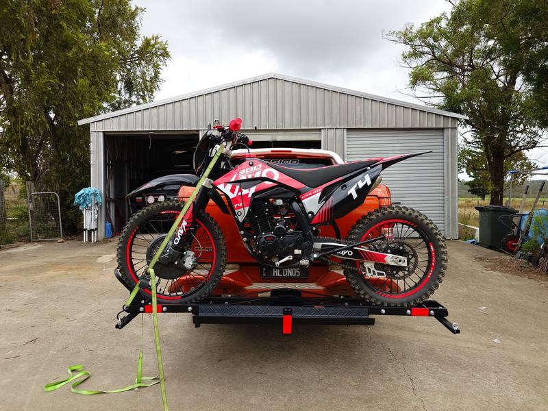 Giantz motorcycle carrier review hotsell