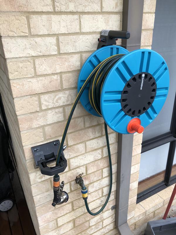 Garden Hose Reel Bunnings Fasci Garden