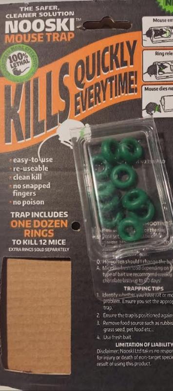 RATSAK Clean Kill Mouse Trap - 3 Pack - Bunnings Australia