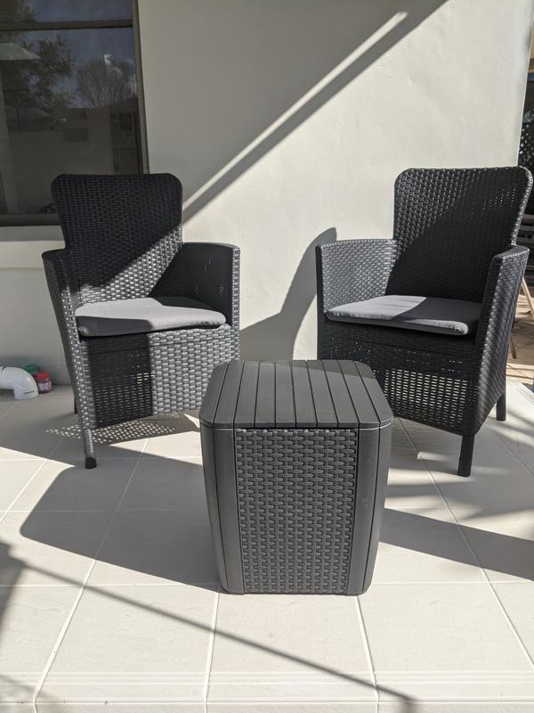 Keter Iowa Balcony Set 3pce Bunnings New Zealand