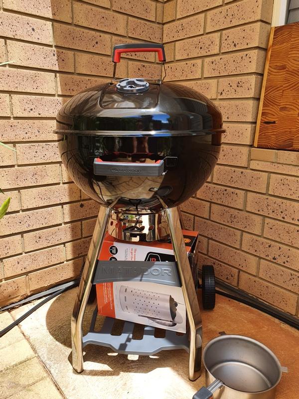 Matador Radiant Kettle Charcoal BBQ Bunnings Australia