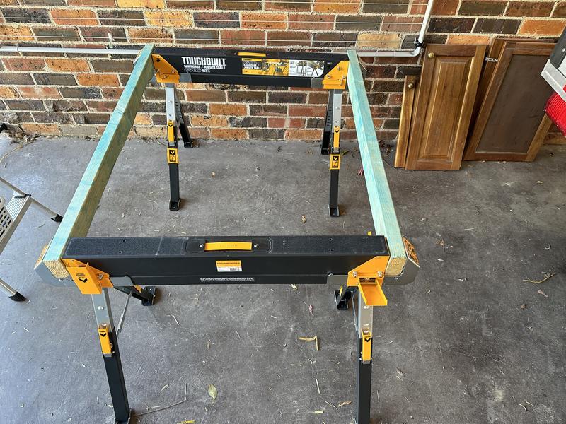 ToughBuilt Folding Saw Horse and Table Bunnings New Zealand