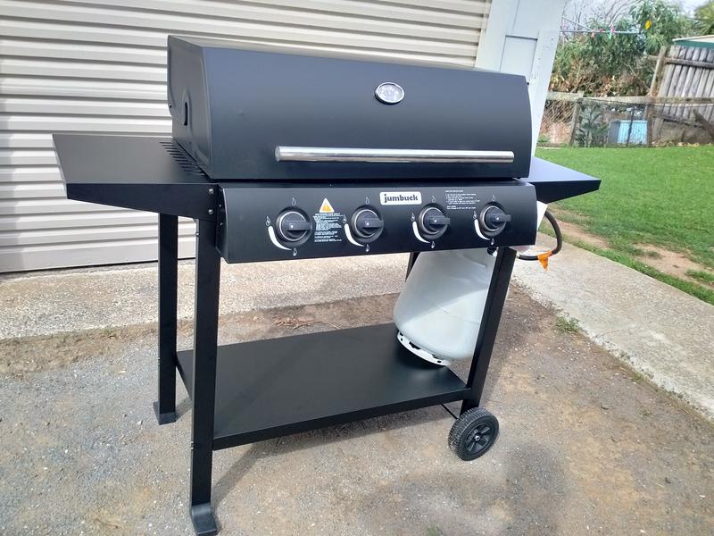 Jumbuck 4 burner 2024 hooded portland bbq