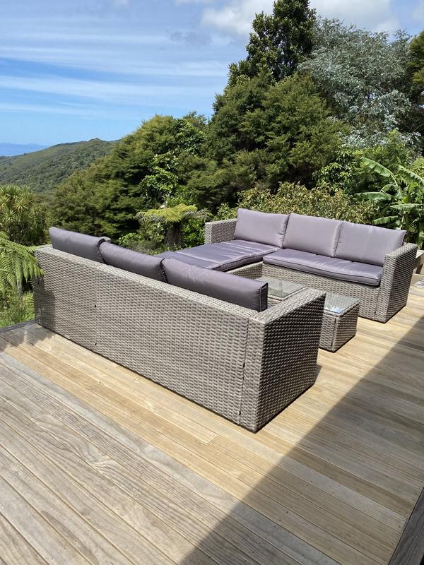 Marquee Piece Bayfield Wicker Corner Sofa Bunnings New Zealand