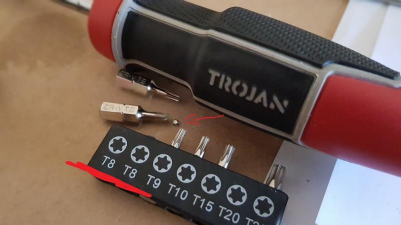 Torx screwdriver set deals bunnings