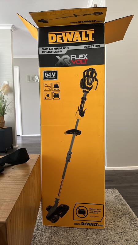 DeWALT Flexvolt Split Shaft Line Trimmer Skin Only Bunnings