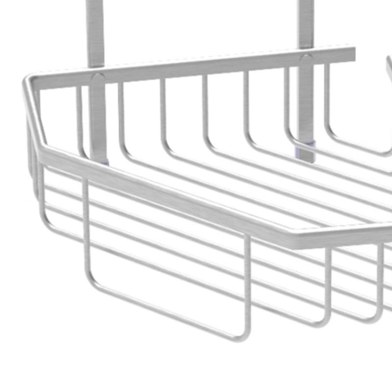 Evolve Lifewares Satin Aluminium Rust Free 3 Tier Floor Shower Caddy -  Bunnings Australia