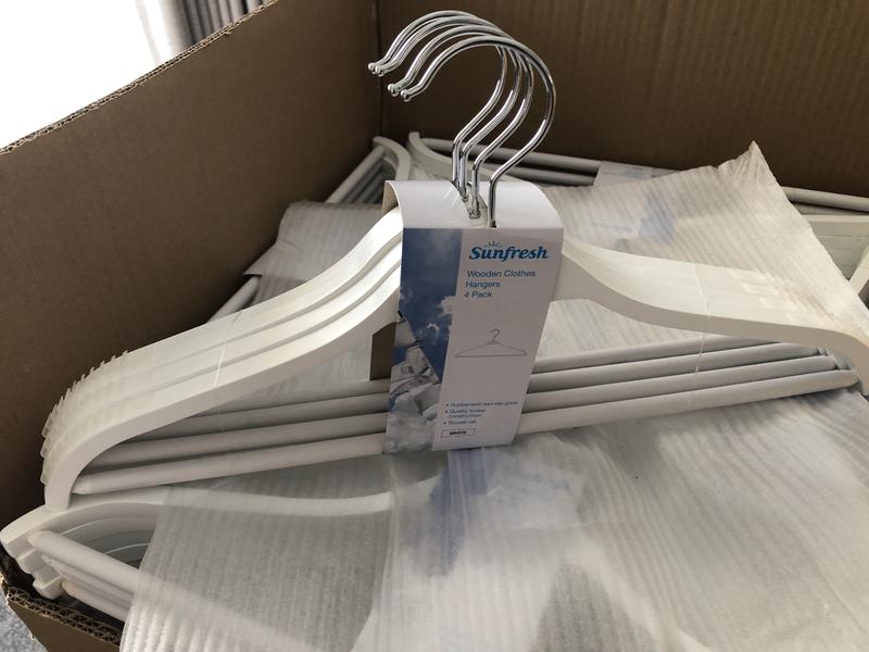 Sunfresh White Tube Clothes Hanger - 10 Pack - Bunnings Australia