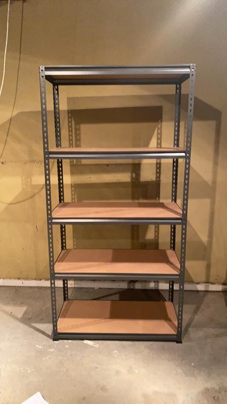 Montgomery 1830 x 910 x shop 410mm 5 tier shelving unit