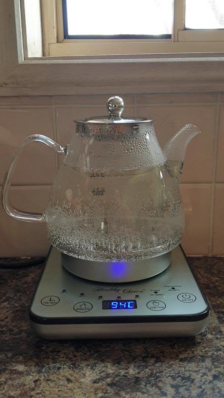 Digital Glass Kettle with Tea Infuser