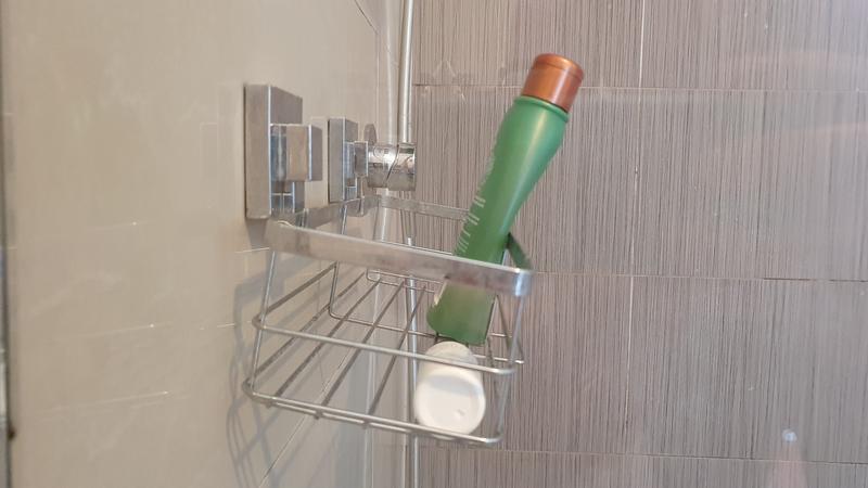 Evolve Lifewares Aluminium Rust Free Over The Screen Shower Caddy -  Bunnings Australia