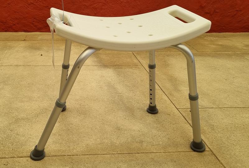 Estilo 50 x 48 x 30cm Shower Stool Bunnings Australia