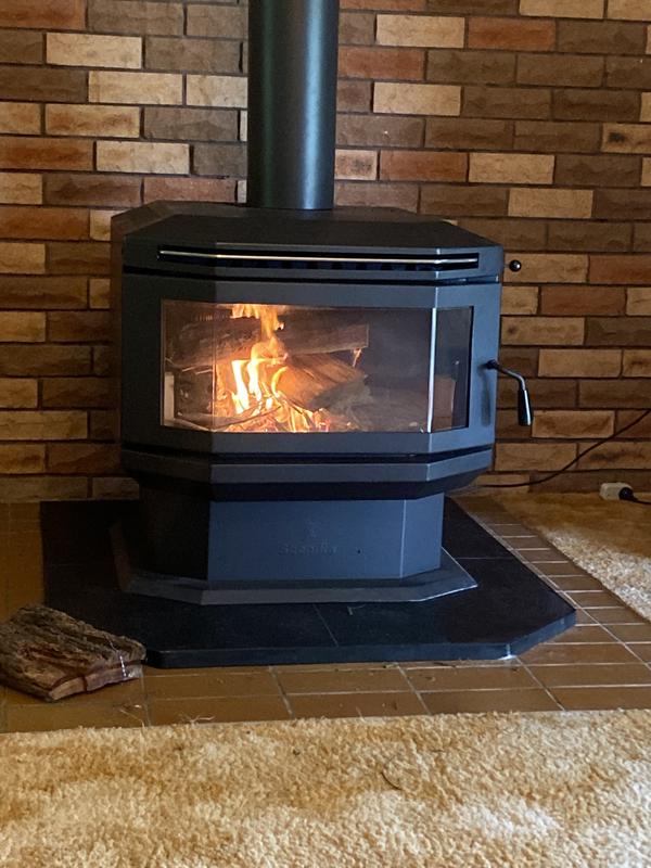 Scandia Supremacy 300 Indoor Wood Heater - Bunnings Australia