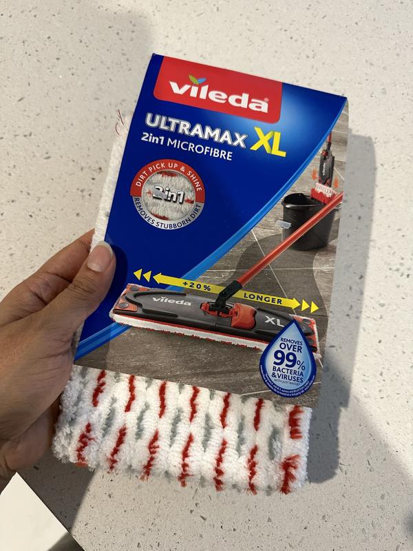 Vileda UltraMax XL Flat Mop & Bucket System - Bunnings Australia