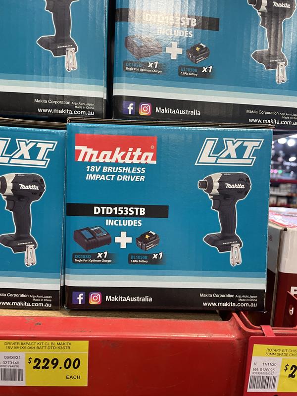 Bunnings makita best sale impact driver