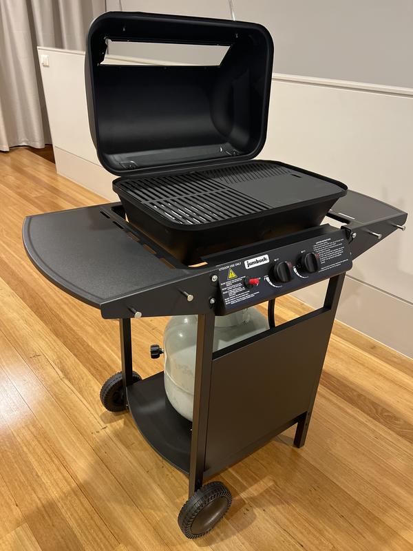 Jumbuck 2 shop burner hooded bbq