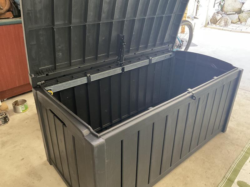 Keter 390L Glenwood Outdoor Storage Box - Bunnings Australia