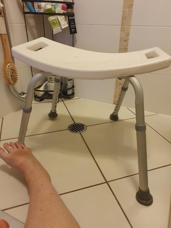 Estilo 50 x 48 x 30cm Shower Stool Bunnings Australia