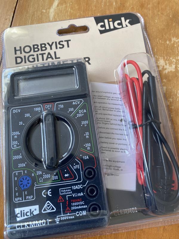 CLICK Hobbyist Multimeter Bunnings Australia