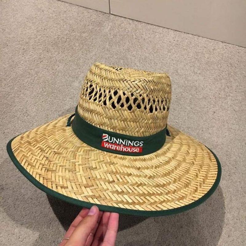 Bunnings Large Straw Hat - Bunnings Australia