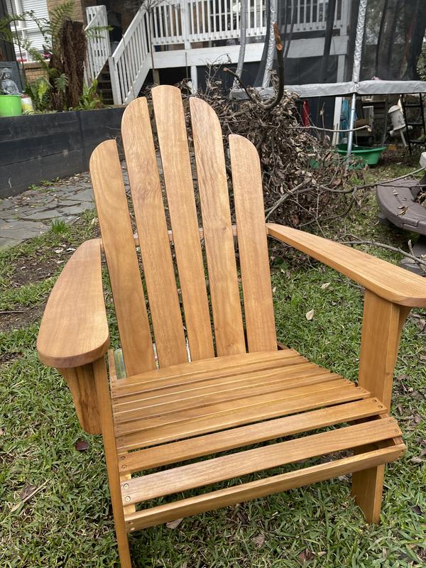 Bunnings timber chairs sale