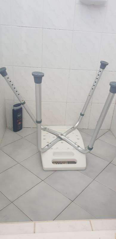 Estilo 50 x 48 x 30cm Shower Stool Bunnings Australia