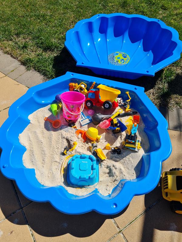 Plastic store sand pit