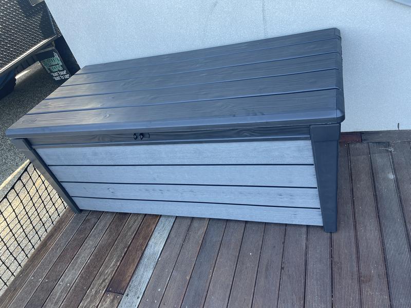 Keter 390L Glenwood Outdoor Storage Box - Bunnings Australia
