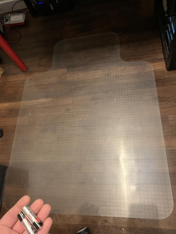 Smart Home Products 120 x 90cm Clear Heavy Duty Chair Mat For Hard