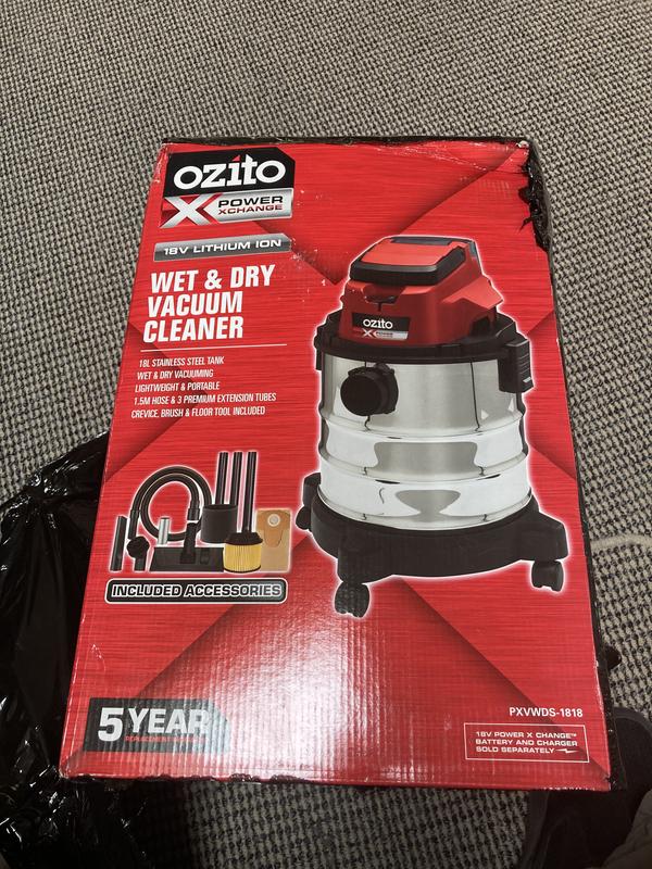 Ozito pxc 18v wet and dry vacuum cleaner reviews sale