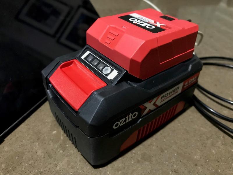 Ozito PXC 18V USB Power Station Bunnings Australia