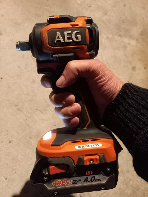 AEG 18V Brushless Sub Compact 4 Mode Impact Wrench Skin