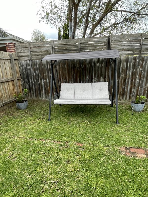 Marquee Lava 3 Seater Swing Seat Bunnings New Zealand