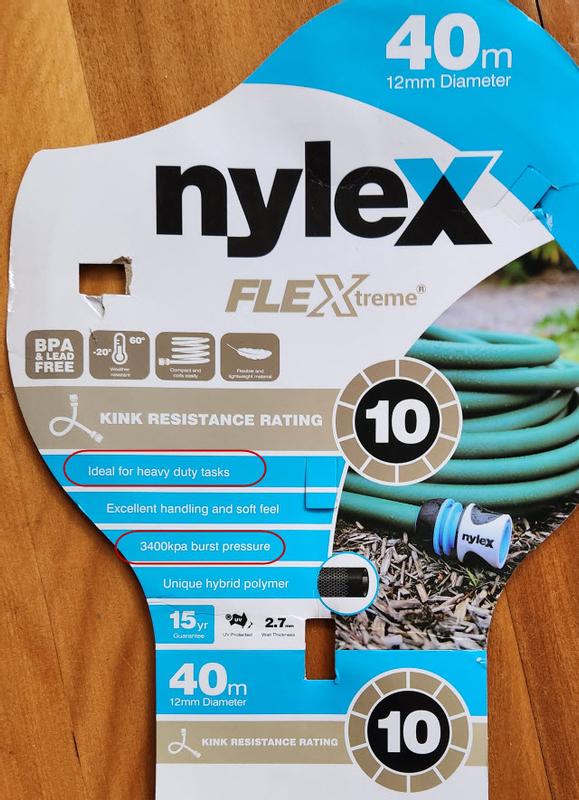 Nylex Flextreme 40m Garden Hose - Bunnings New Zealand