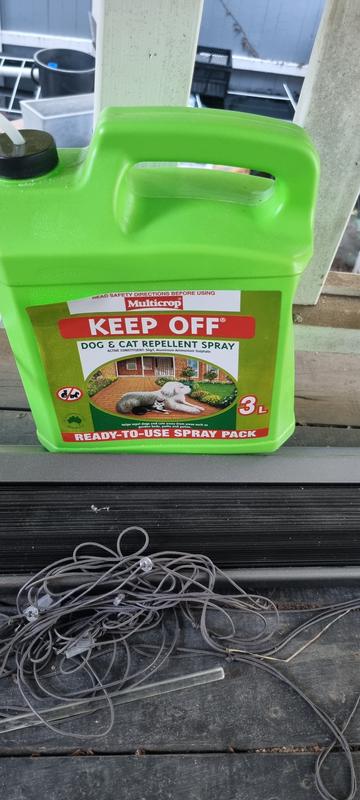 Multicrop 3L Keep Off Dog And Cat Repellent Bunnings Australia