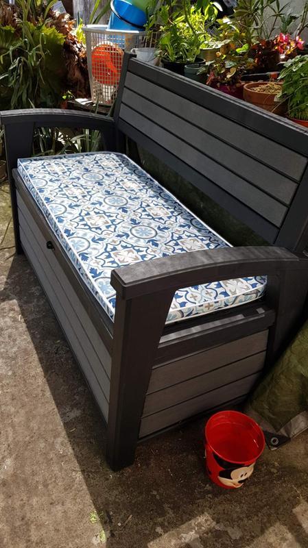 Keter hudson storage bench hot sale