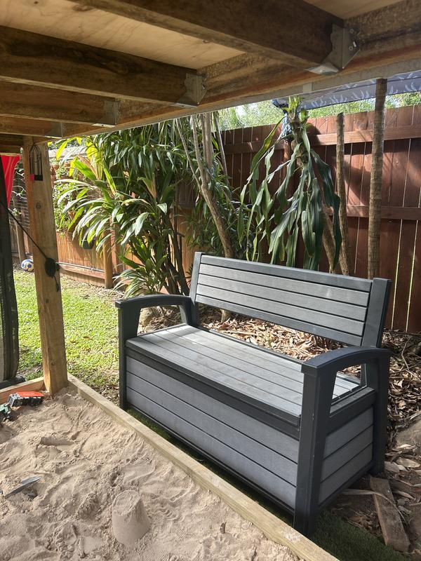 Outdoor storage seat discount bunnings