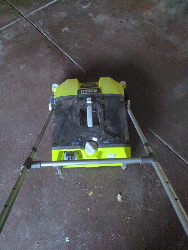 Ryobi 18v one+ online motorised sweeper