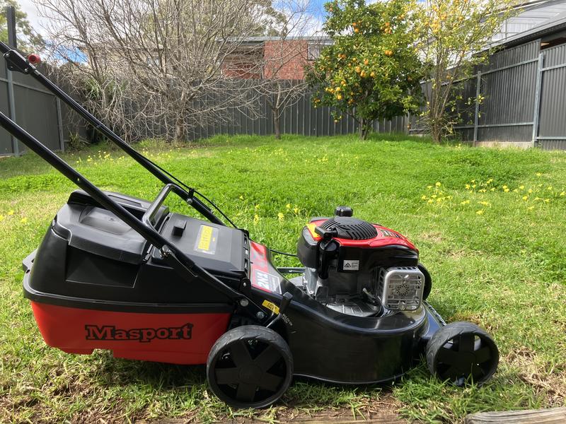 Masport petrol 2024 lawn mower