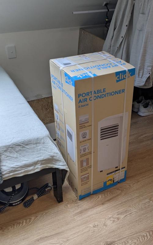 click 2.06 kw portable air conditioner review