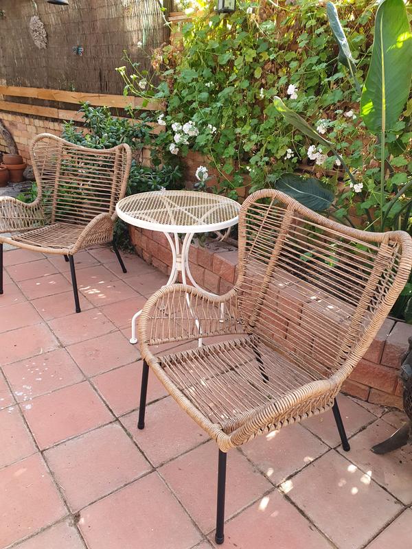 Wicker butterfly chair online bunnings