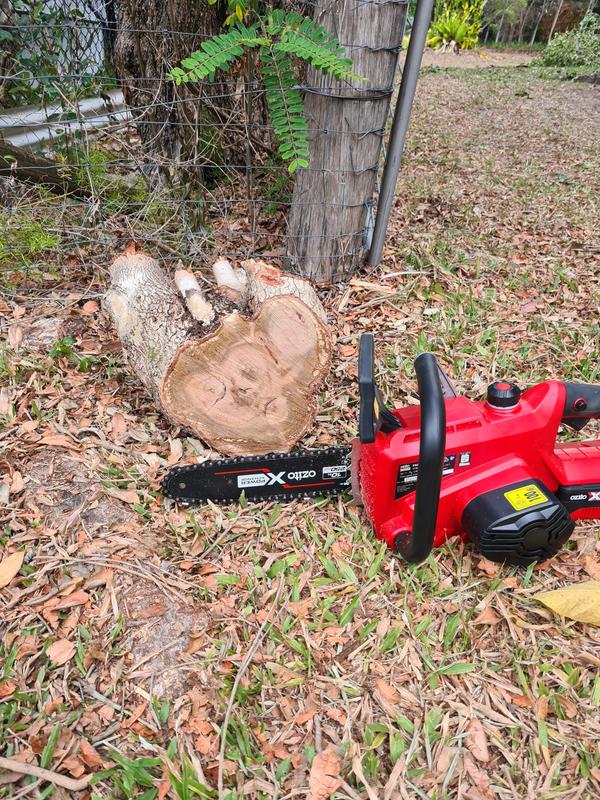 Ozito electric deals chainsaw bunnings