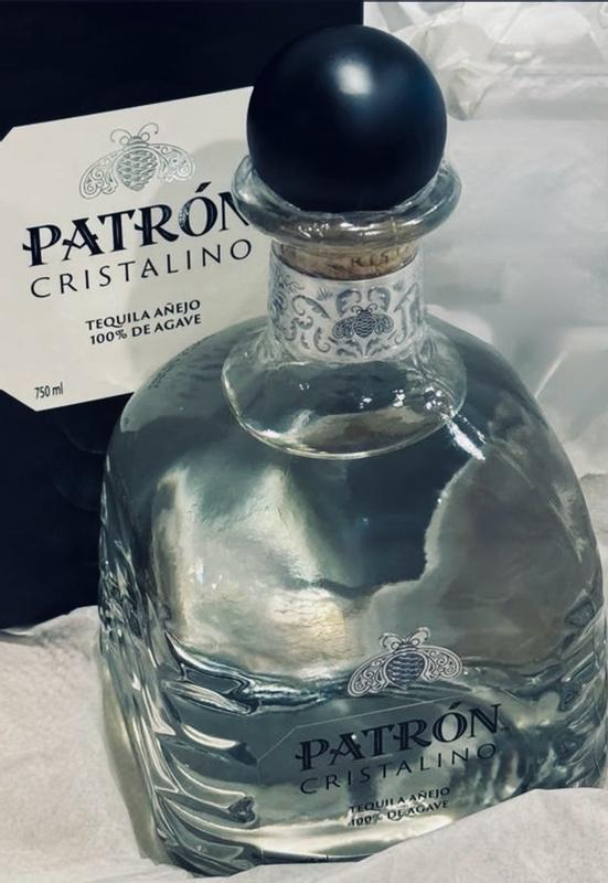 PATRÓN CRISTALINO テキーラ 750ml Patrón Cristalino Añejo Tequila - Order Online