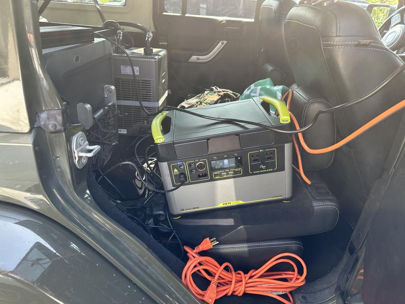 Photo submitted with review of product