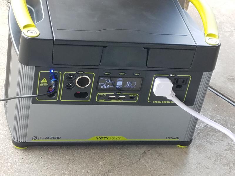 Photo submitted with review of product