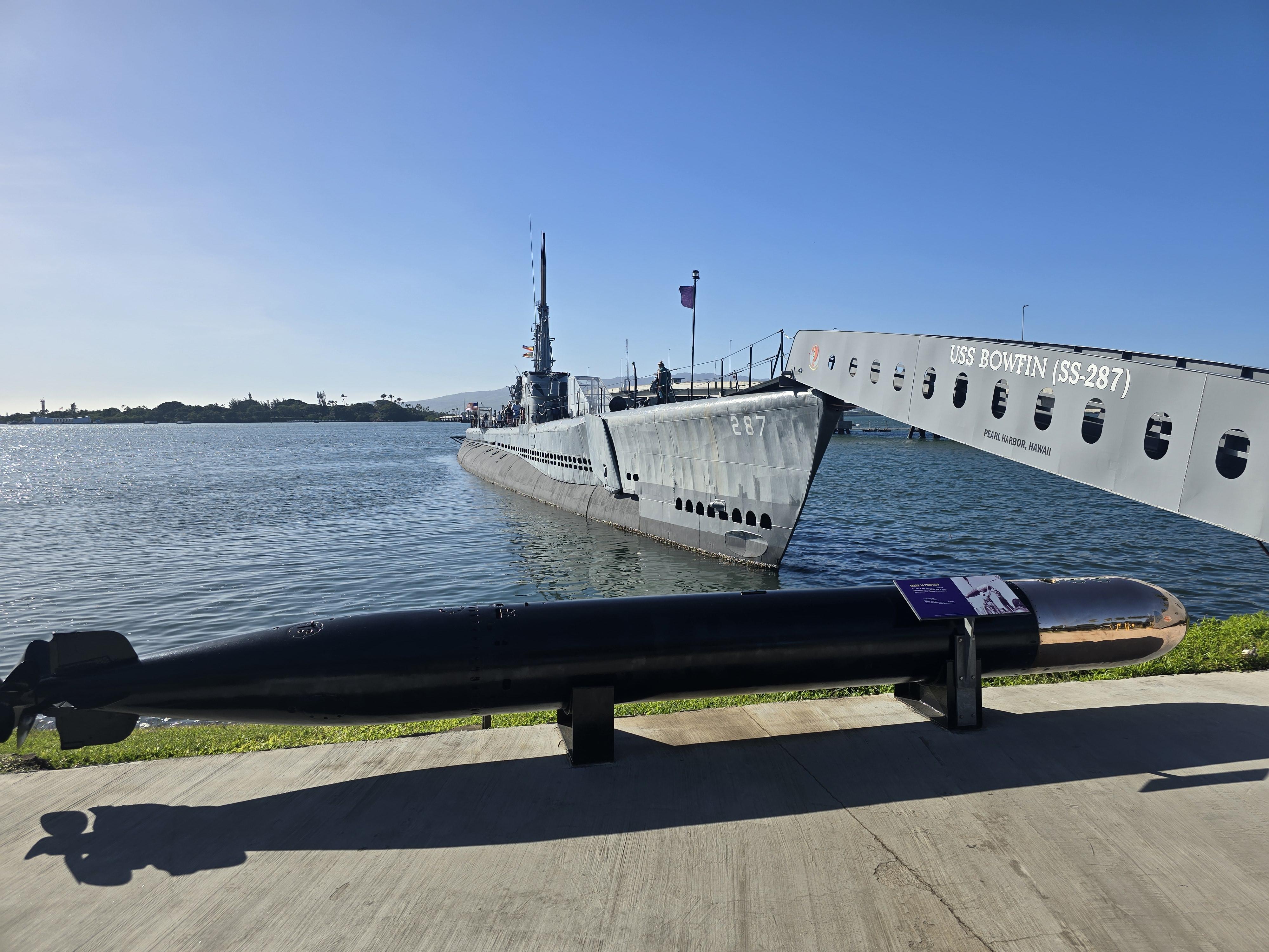 パールハーバーのUSSボーフィン潜水艦博物館（USS Bowfin Submarine at